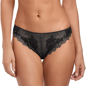 Wacoal Trusser Lace Perfection Tanga Sort Small Dame