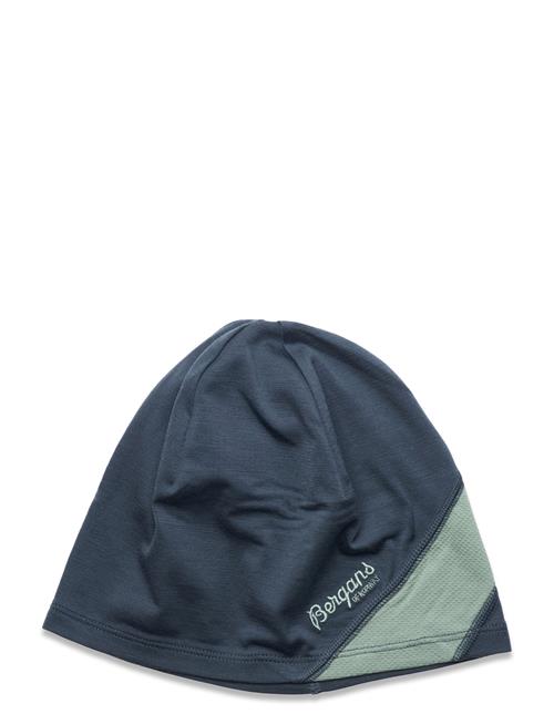 Bergans Cecilie Light Wool Beanie Orion Blue/Misty Forest 58 Bergans Blue