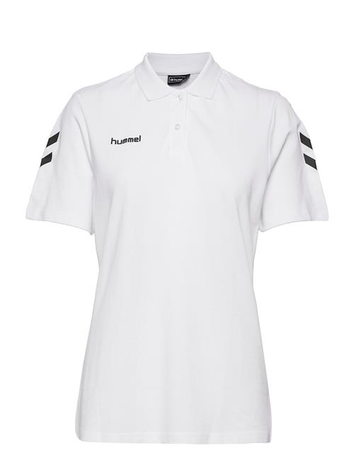 Hmlgo Cotton Polo Woman Hummel White