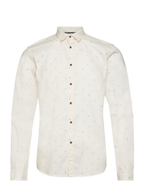 Tom Tailor Printed Shirt Tom Tailor Cream