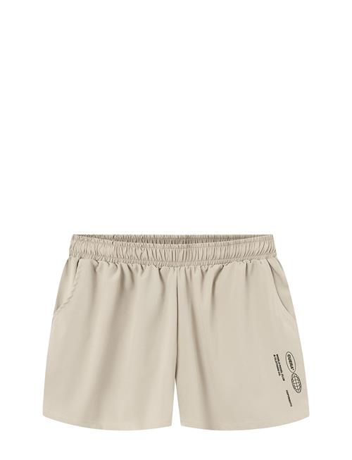 Cuera Womens Active Globe Shorts Cuera Beige