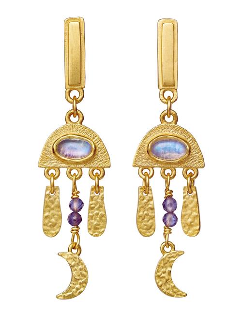 Se Maanesten Gemma Earrings Maanesten Gold ved Booztlet