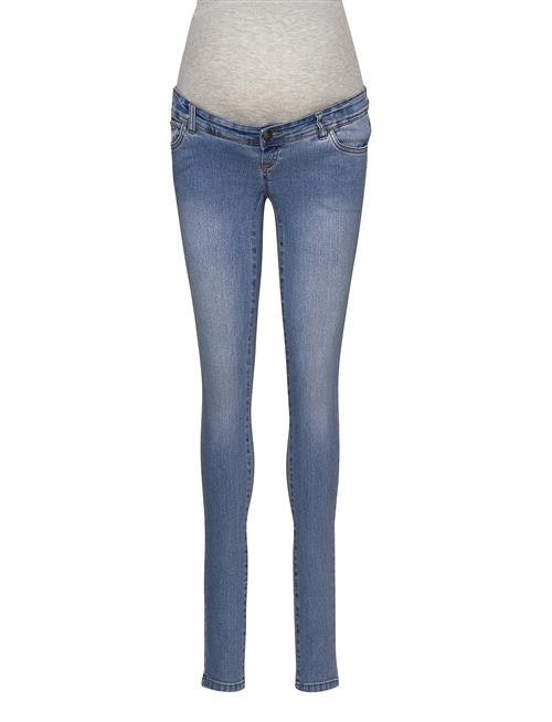 Se Mamalicious Mlono Slim Jeans Mamalicious Blue ved Booztlet