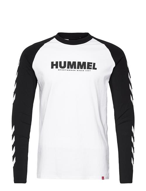 Hmllegacy Blocked T-Shirt L/S Hummel White