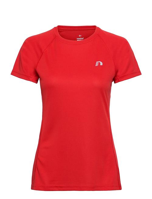 Se Newline Women Core Running T-Shirt S/S Newline Red ved Booztlet