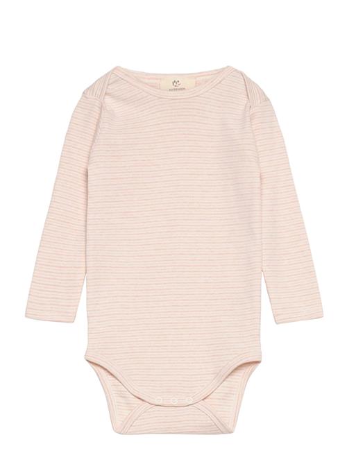 Copenhagen Colors Striped Long Sleeve Body Copenhagen Colors Pink