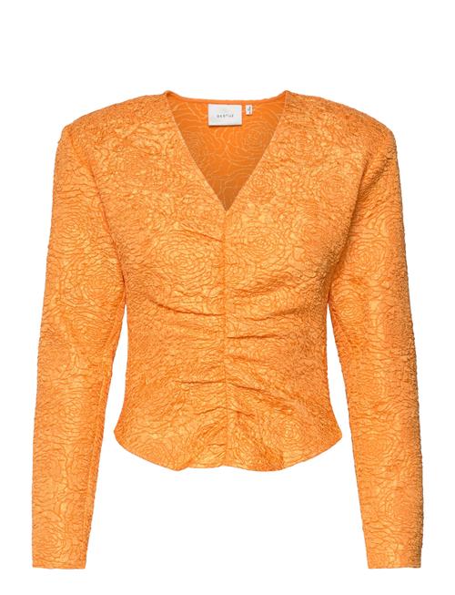 Se Gestuz Maisiegz Blouse Gestuz Orange ved Booztlet