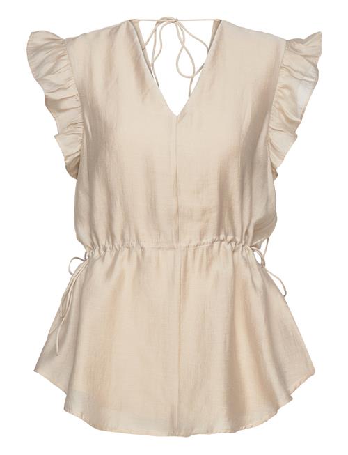 Se Bruuns Bazaar Zaria Gisla Blouse Bruuns Bazaar Beige ved Booztlet