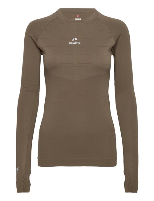 Se Newline Nwlpace Ls Seamless Woman Newline Khaki ved Booztlet