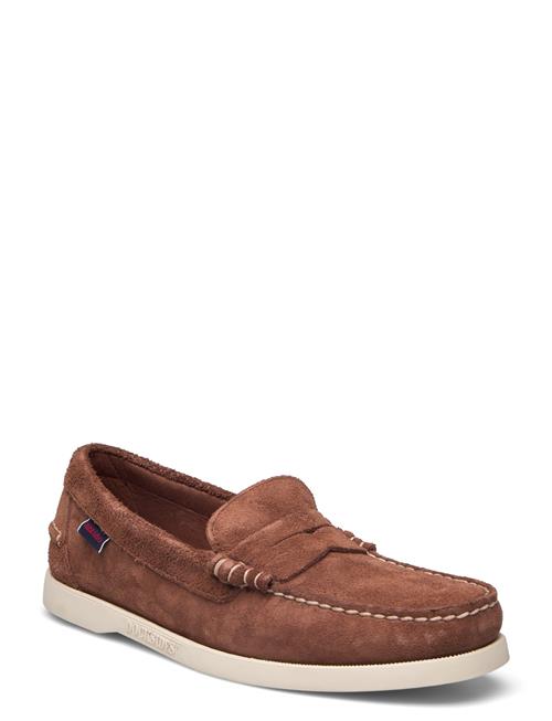 Se Sebago Dan Boat Flesh Out Sebago Brown ved Booztlet