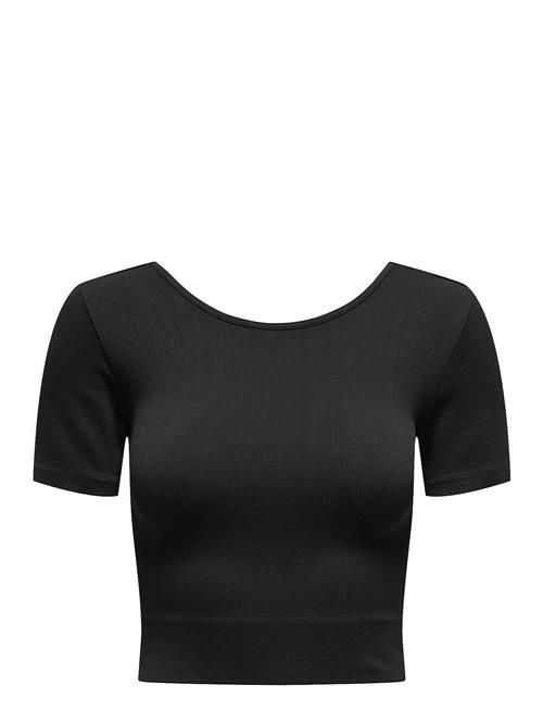 Only Play Onpjaia Life Ss 2-Way Crop Seam Top Noos Only Play Black