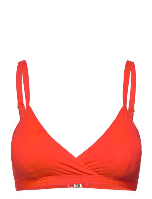 Casall Overlap Bikini Top Casall Red