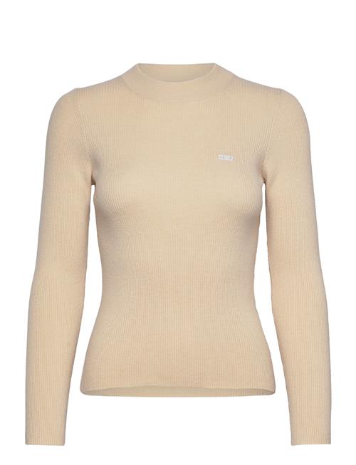 Se LEVI´S Women Crew Rib Sweater Pearled Ivory LEVI´S Women Beige ved Booztlet