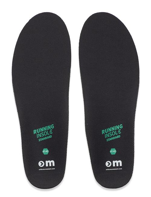 Se Ortho Movement Standard Insole Running Eu 35-36 Ortho Movement Black ved Booztlet