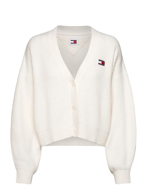 Tommy Jeans Tjw Essential Badge Cardigan Tommy Jeans White