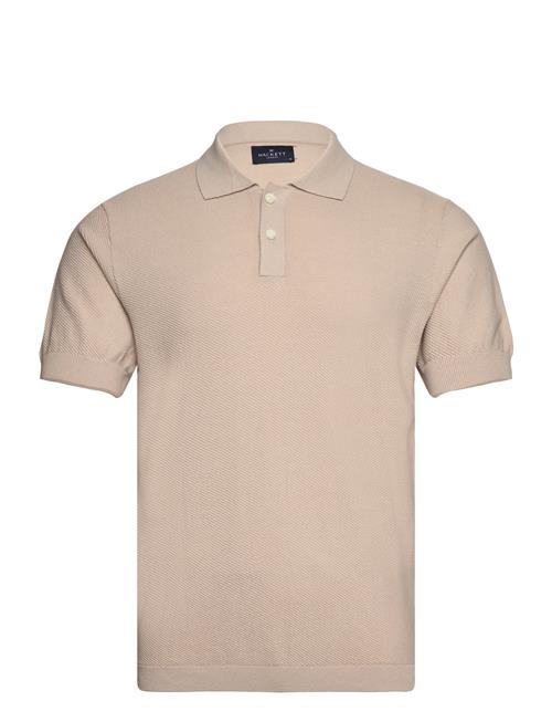 Hackett London Ss Diagonal St Polo Hackett London Beige