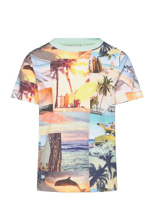 T-Shirt Ss Aop Minymo Green