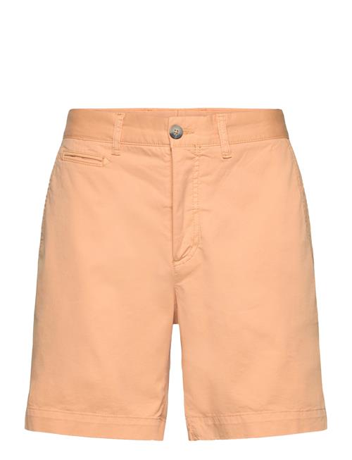 Lt Twill Chino Shorts Morris Orange