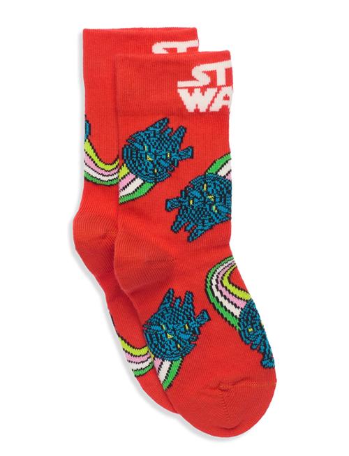 Happy Socks Star Wars™ Millennium Falcon Kids Sock Happy Socks Red