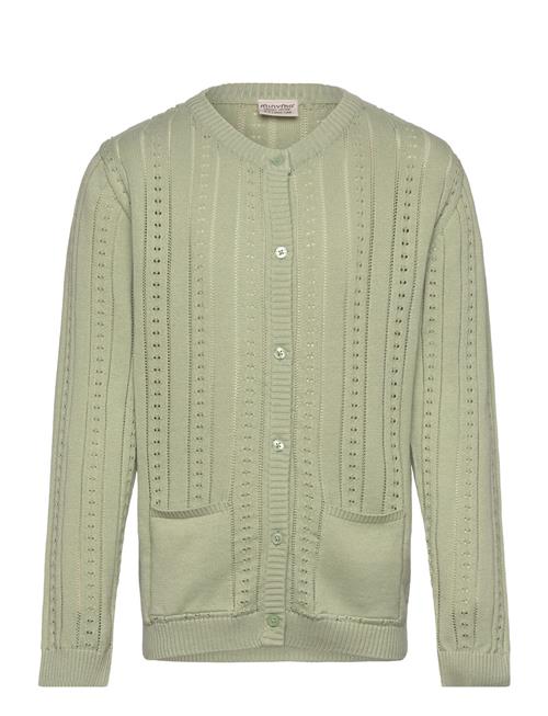 Minymo Cardigan Ls Knit Minymo Green