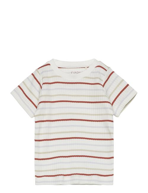 Fixoni T-Shirt Ss Rib Fixoni Patterned