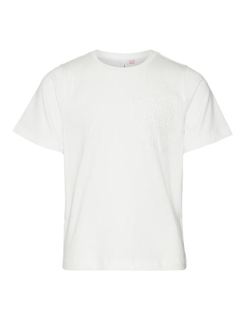 Vero Moda Girl Vmpanna Glenn Pocket Ss Top Jrs Girl Vero Moda Girl White