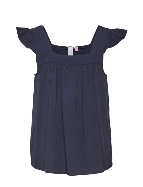 Se Vero Moda Girl Vmrusk Ss Top Wvn Girl Vero Moda Girl Navy ved Booztlet