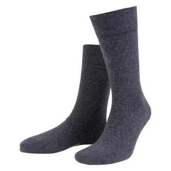 Se Amanda Christensen Strømper True Ankle Dot Sock Antracit Str 39/42 Herre ved Timarco