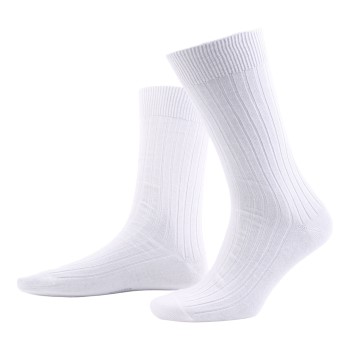 Amanda Christensen Strømper True Ankle Rib Sock Hvid Str 39/42 Herre