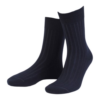 Amanda Christensen Strømper True Ankle Rib Sock Marineblå Str 39/42 Herre