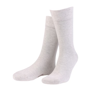 Amanda Christensen Strømper 3P True Ankle Soft Top Sock Sand Str 39/42 Herre