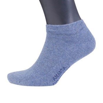 Amanda Christensen Strømper 3P True Sneaker Sock Denimblå Str 47/50 Herre