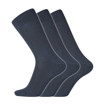 Dovre Strømper 3P Wool Socks Marineblå Str 45/48 Herre