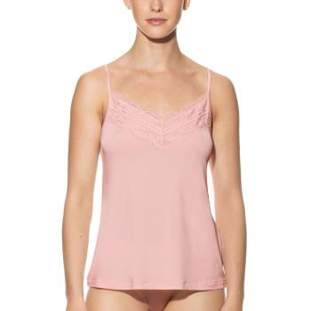 Mey Grace Camisole With Lace Lyserosa viskose X-Small Dame