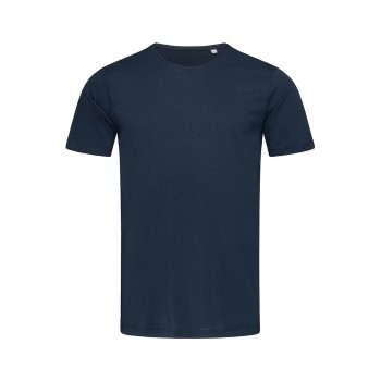 Stedman Finest Cotton T For Men Marineblå bomuld Small Herre