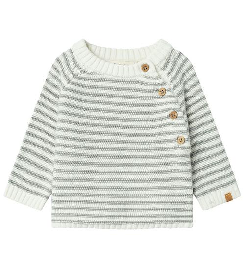 Se Lil Atelier Lil Atelier Bluse - Strik - NbmKadin - Coconut Milk ved KidsWorld