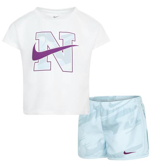 Nike Nike ShortssÃ¦t - Shorts/T-shirt - Glacier Blue