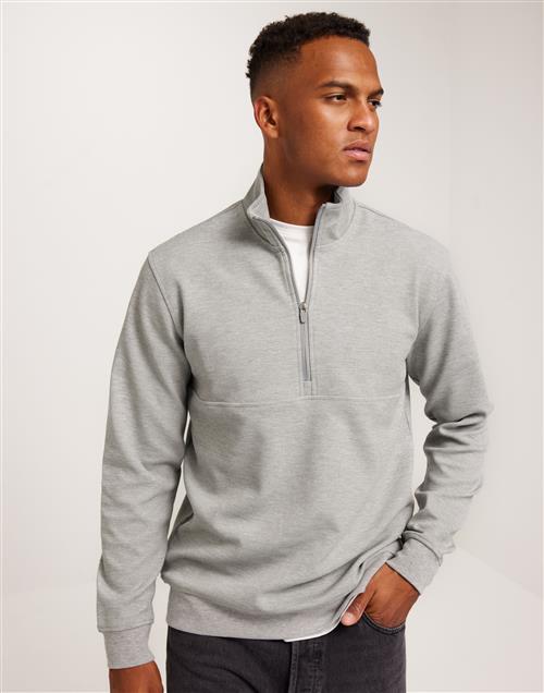 Only & Sons Onskodyl Reg 1/4 Zip Sweat Half zip Light Grey Melange