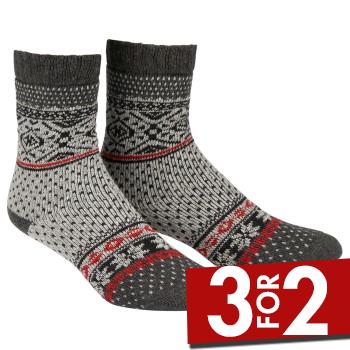 Damella Strømper Wool Socks Grå Str 35/38 Dame