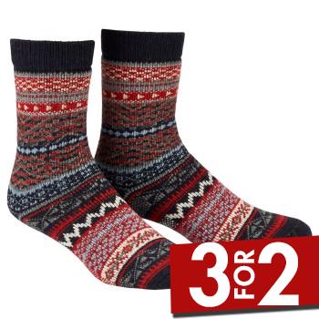 Damella Strømper Wool Socks Flerfarvet Str 35/38 Dame