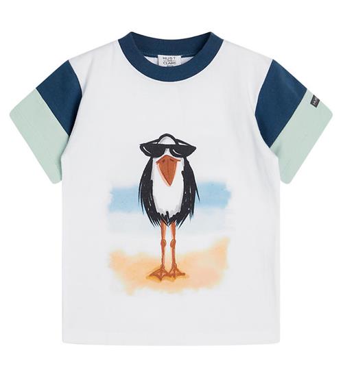 Se Hust and Claire Hust and Claire T-Shirt - Arthur - Hvid ved KidsWorld