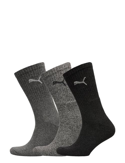 Se PUMA Puma Unisex Crew Sock 3P PUMA Grey ved Booztlet