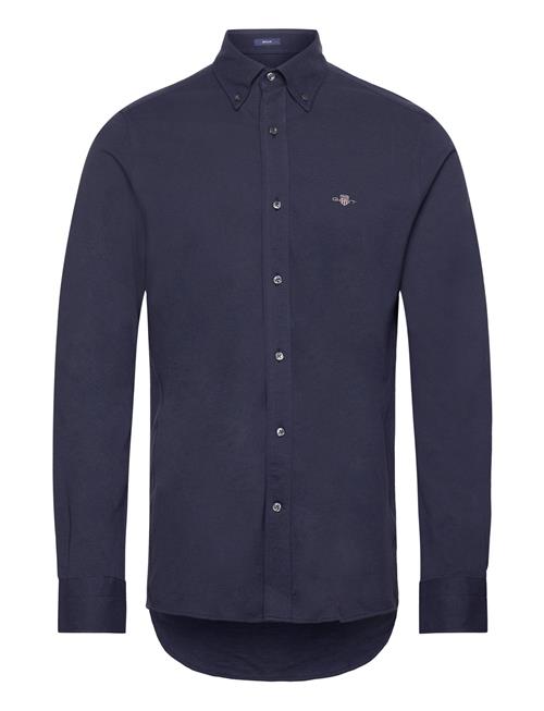 GANT Reg Jersey Pique Shirt GANT Navy