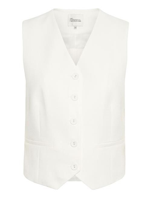 Se My Essential Wardrobe Carlamw Vest My Essential Wardrobe White ved Booztlet