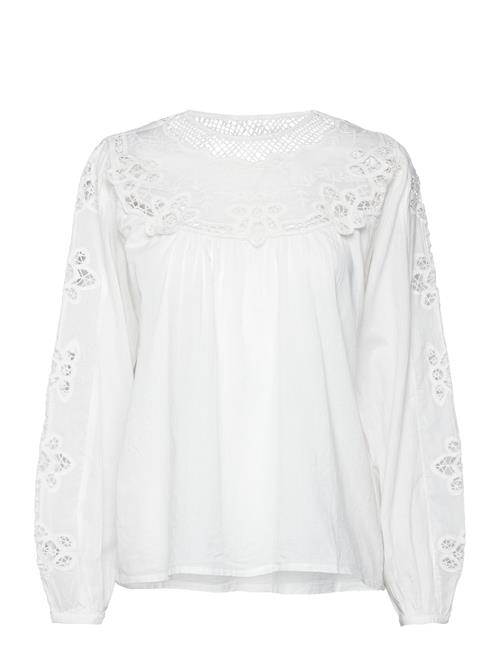 Lollys Laundry Mayll Blouse Ls Lollys Laundry White