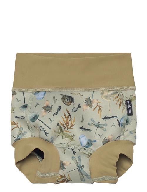 mikk-line Baby Swim Pant Recycled Aop Mikk-line Khaki