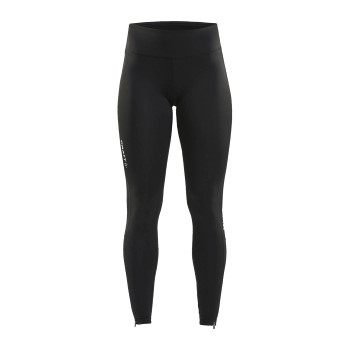 Se Craft Rush Zip Tights W Sort polyester XX-Large Dame ved Timarco