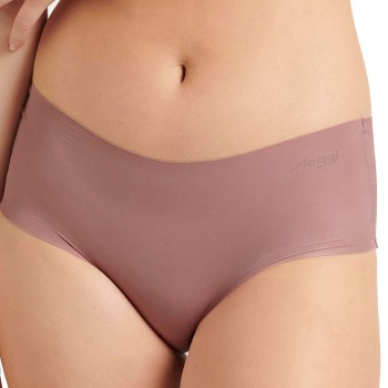 Se Sloggi Trusser ZERO Microfibre 2.0 Brief Shorts Brun Large Dame ved Timarco