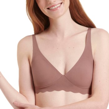 Sloggi Bh ZERO Microfibre 2.0 Soft Bra Brun Medium Dame