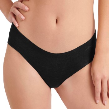 Sloggi Trusser 2P ZERO Modal 2.0 Hipster Briefs Sort X-Small Dame